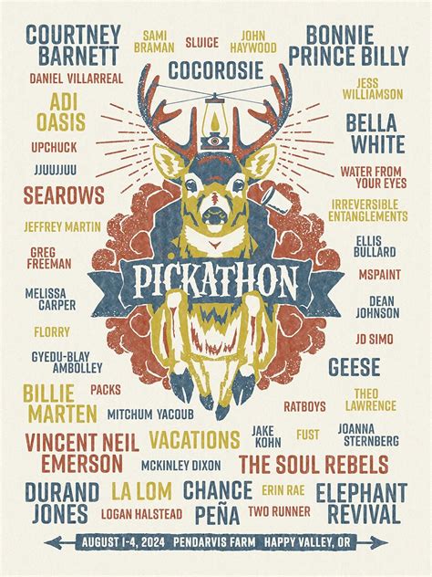 Pickathon 2024 Lineup .